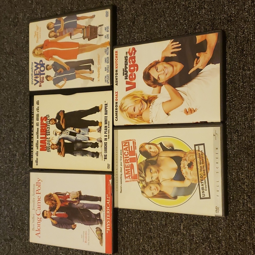 Multiple DVD's